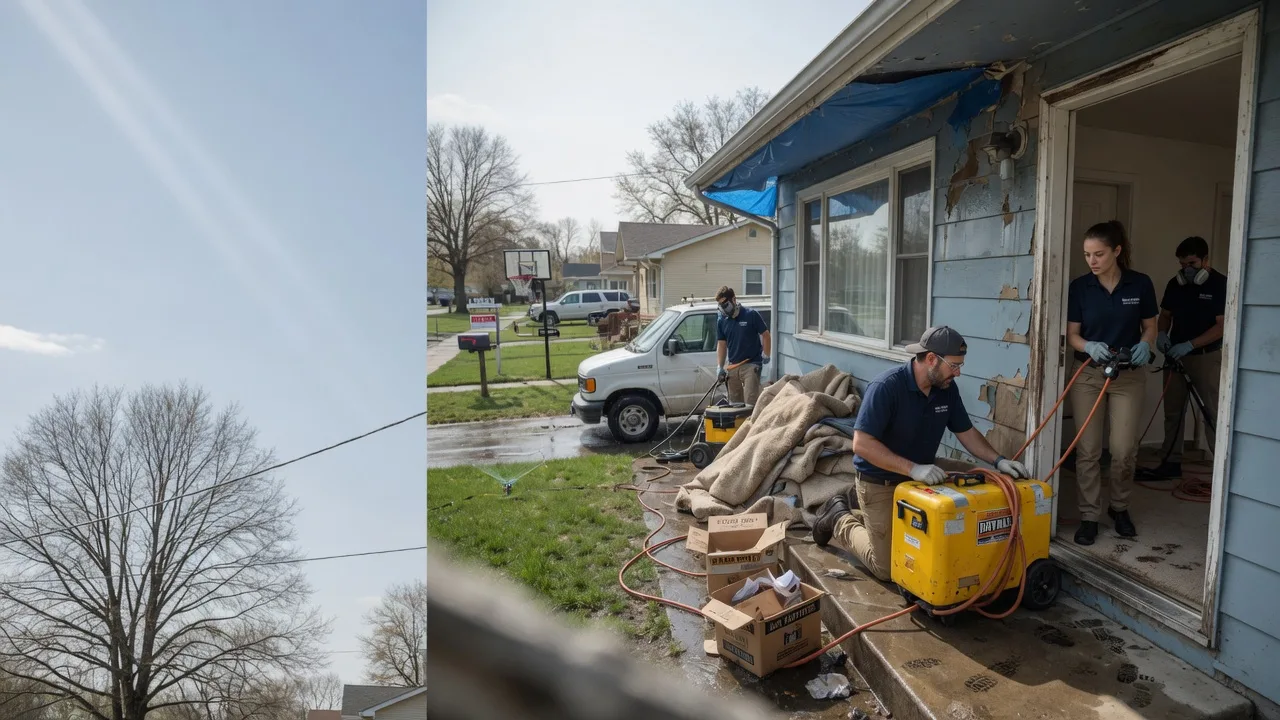 Basement Flood Cleanup in Dodge, ND near me